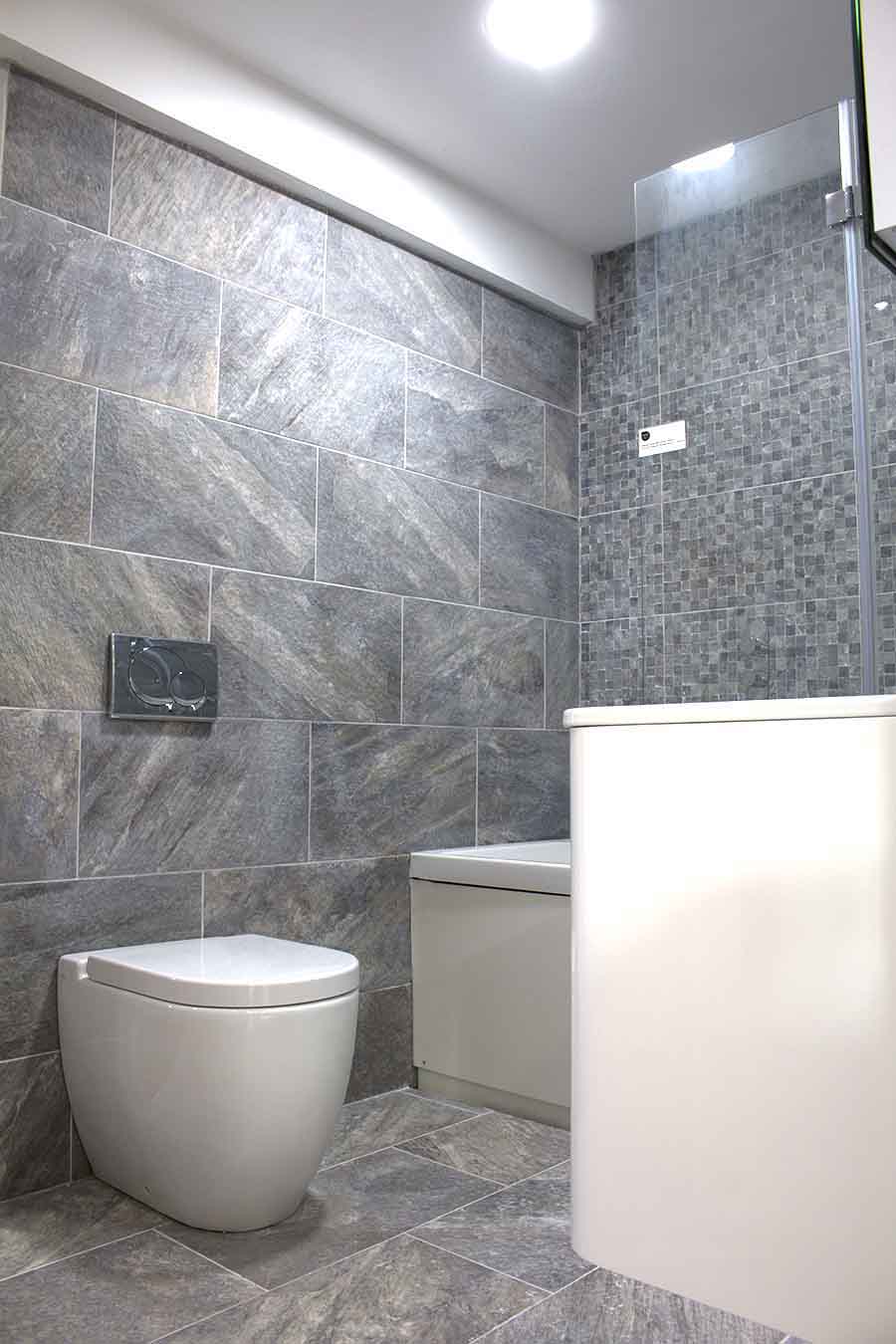 Bathroom Displays At Uk Tiles Direct, Contemporary Bathroom Tiles Uk