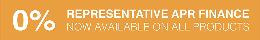Interest free finance banner