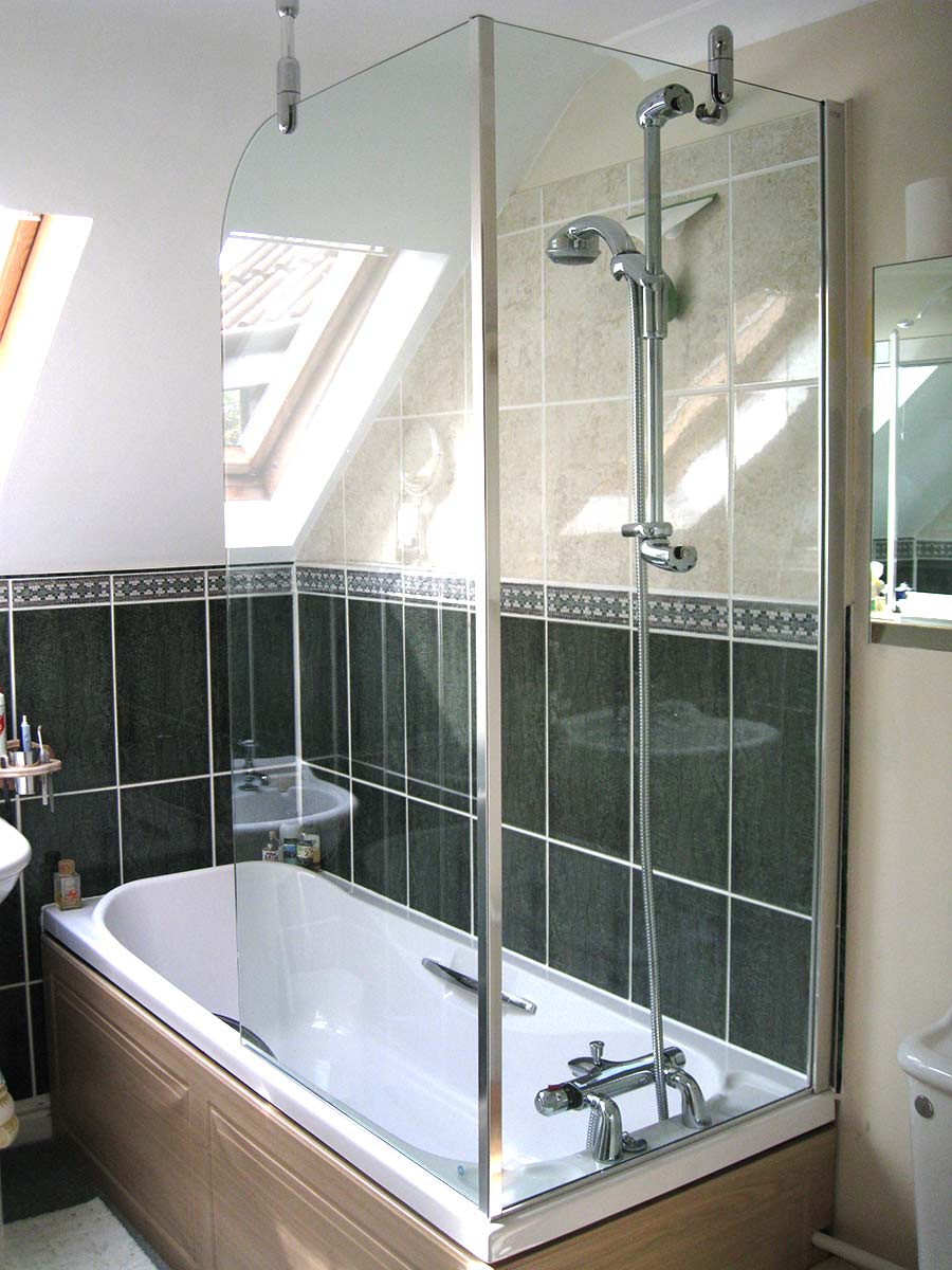 Ideas And Tips For Creating Stylish Over Bath Showers