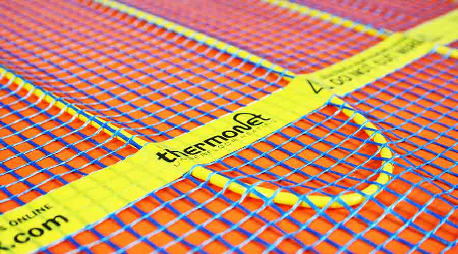 Thermonet electric underfloor heating mat product detail image