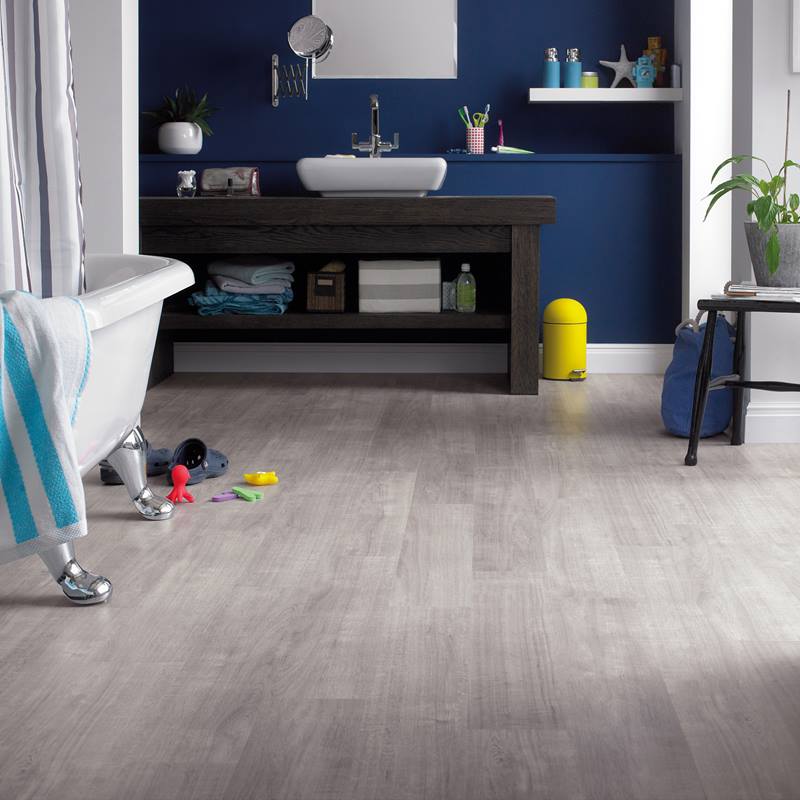 Buy Cool Grey Wood Effect Karndean Grano Vinyl Floor Tiles