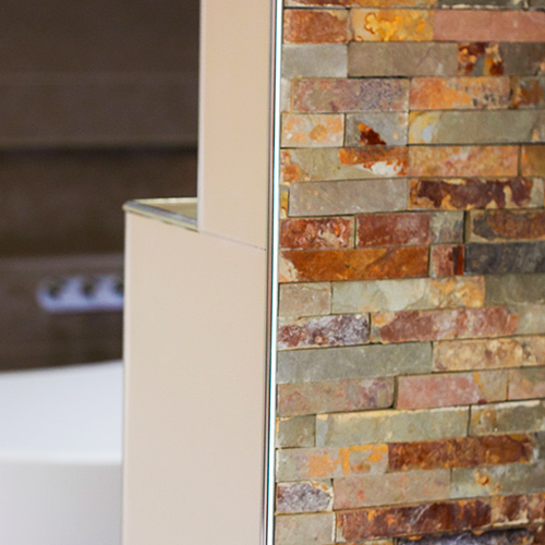 Multicolour Slate Split Face Mosaic Wall Tiles